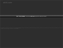 Tablet Screenshot of alchi.com